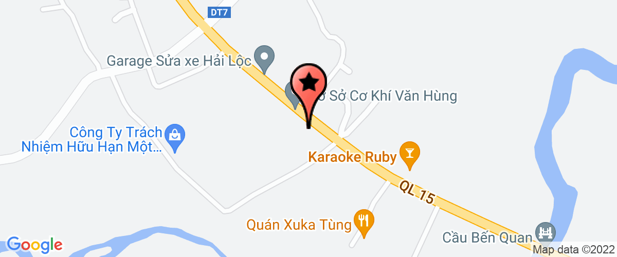 Map go to Branch of  Hai Quang Wood Joint Stock Company