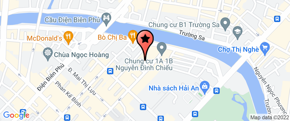Map go to Hoang Phuc Communication Investment Joint Stock Company