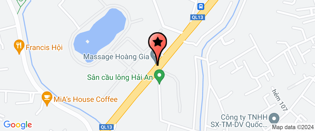 Map go to Khai Long Mechanical Trade Company Limited