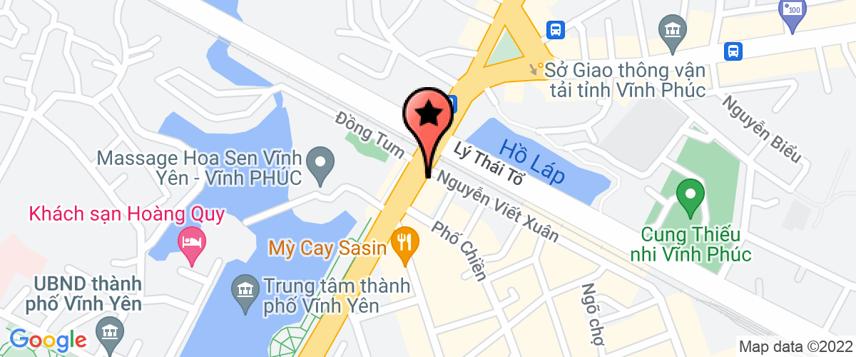 Map go to Ha Thanh Trading Company Limited