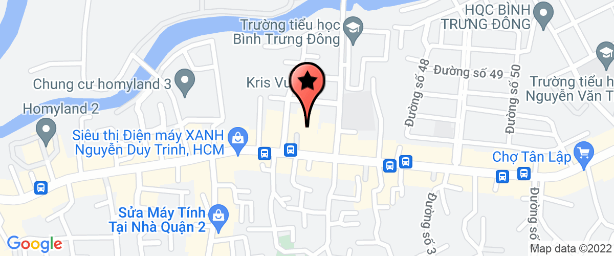 Bản đồ đến Công Ty TNHH Công Nghệ Môi Trường Địa Sinh Thái Mê Kông