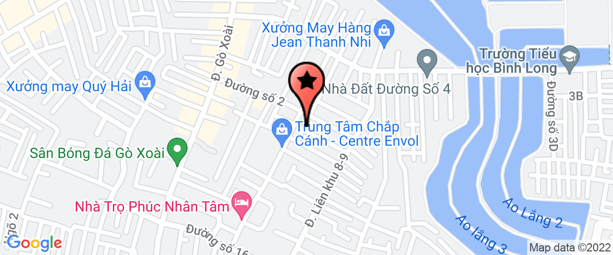Bản đồ đến Công Ty TNHH Hóa Chất Môi Trường Hòa Bình - Chi Nhánh Thành Phố Hồ Chí Minh