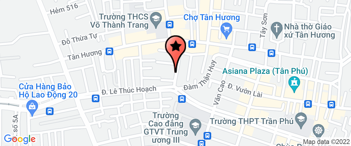 Bản đồ đến Công Ty TNHH Công Nghệ Tin Học Trần Nguyễn