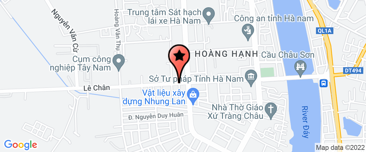 Map go to CP tu van xay dung va thuong mai Song Hong Company