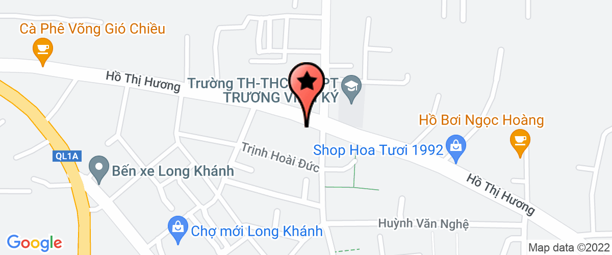 Map go to Dat Thinh Phu Company Limited