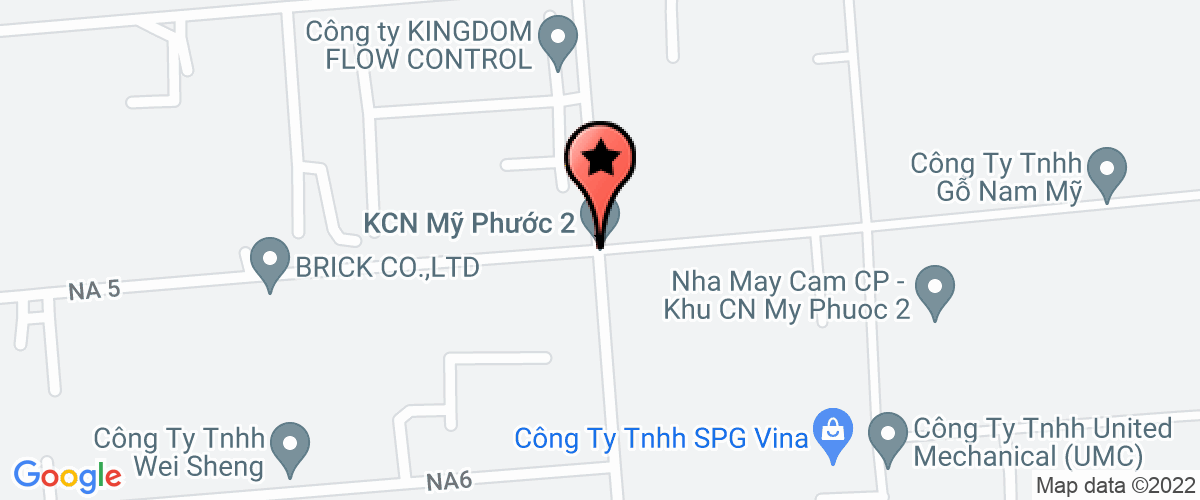 Bản đồ đến Công Ty TNHH Tony Precision Việt Nam