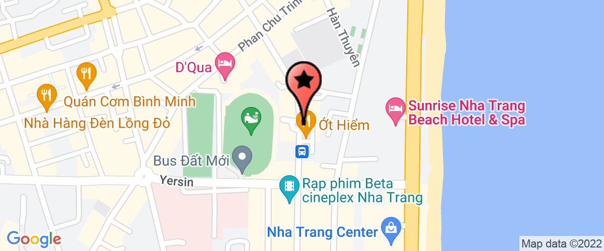 Map go to va Trung Hoc Pho Thong iSchool Nha Trang Secondary School