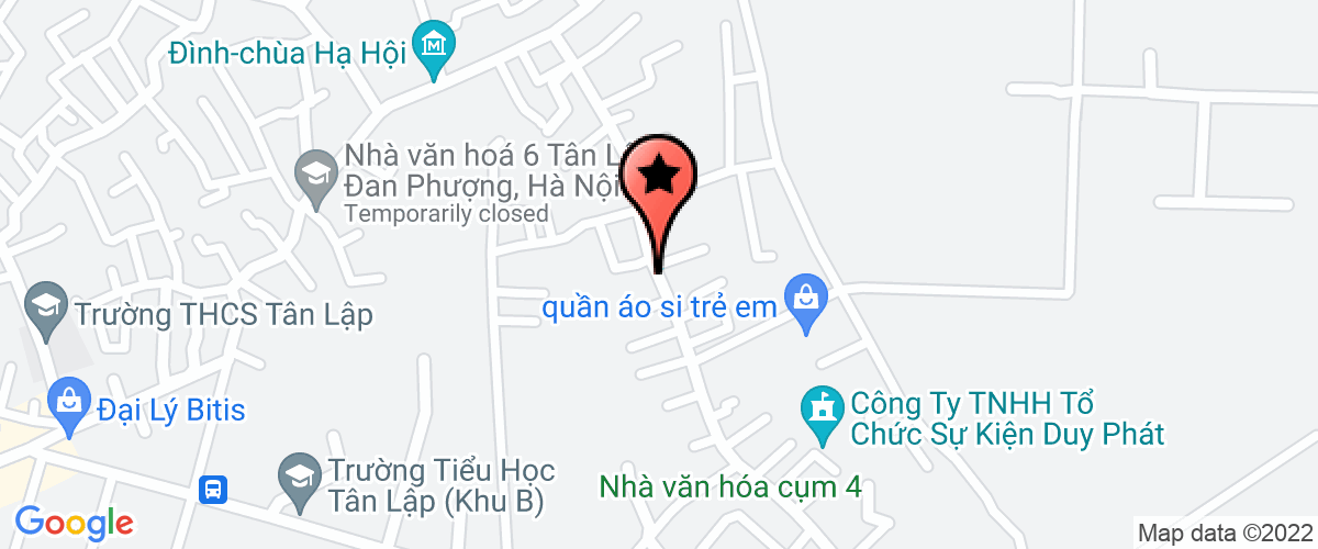 Bản đồ đến Công Ty TNHH Dịch Vụ Và Thương Mại Tân Thái Bình