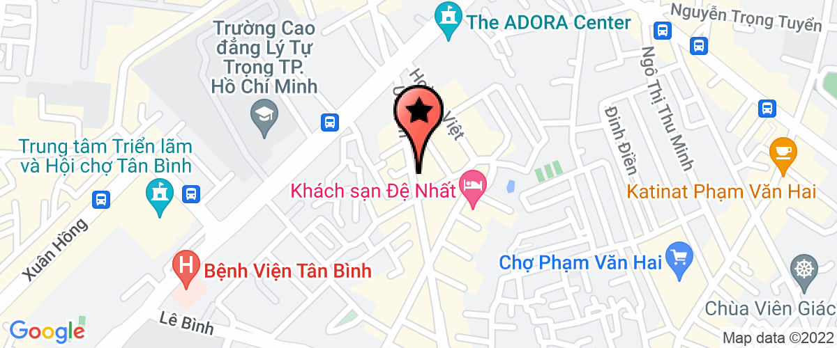Bản đồ đến Công Ty TNHH Thương Mại Dịch Vụ Quảng Cáo Khôi Nguyễn