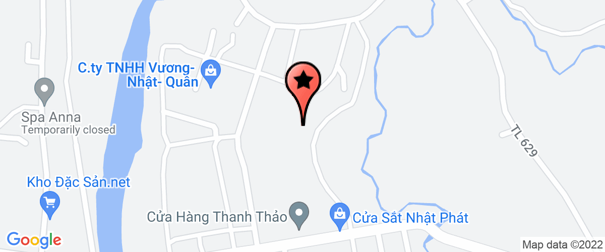 Map go to Vuong - Nhat - Quan Company Limited