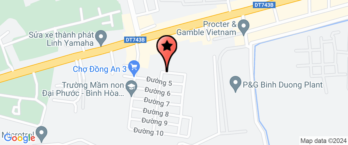 Map go to Sao Viet Corporation