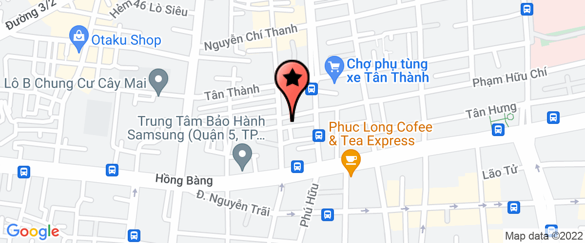 Map go to Nguyen Sang Steel Trading Company Limited