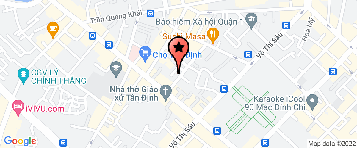 Map go to Song Minh Art Corporation