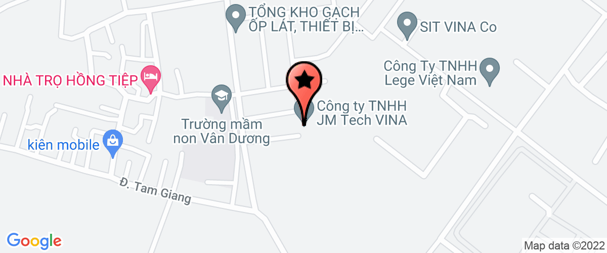 Map go to Xuan Bach Trading And Production Joint Stock Company