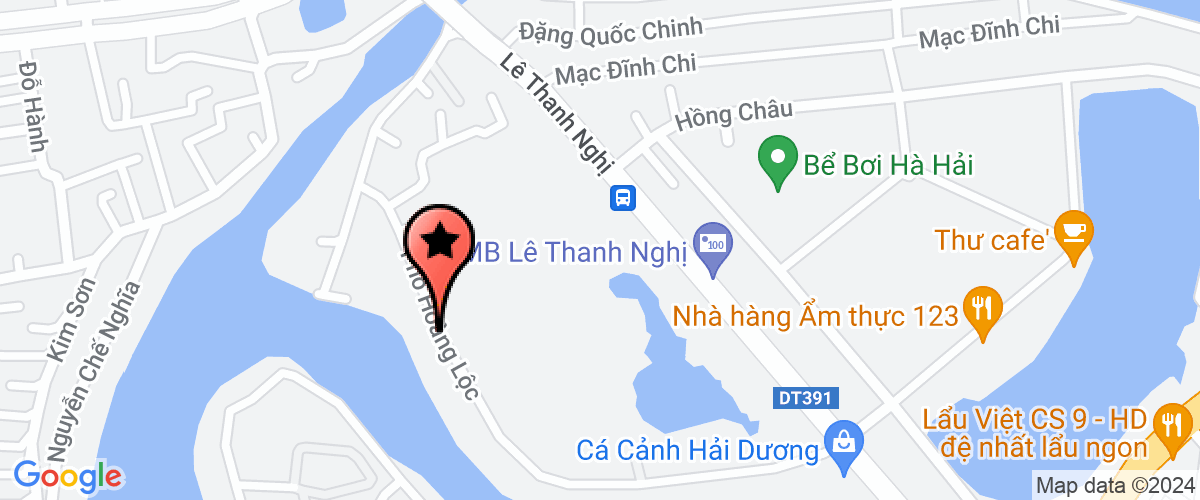 Map go to Vina Hai Duong Investment Joint Stock Company