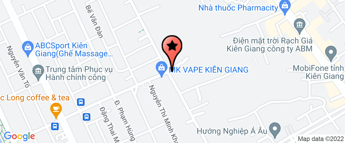 Map go to Duy Tan Phat Kien Giang Company Limited