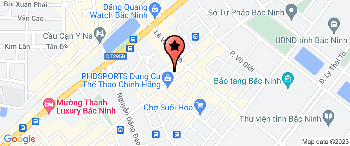 Map go to thuong mai va dich vu ky thuat Thanh Truong (Limited) Company