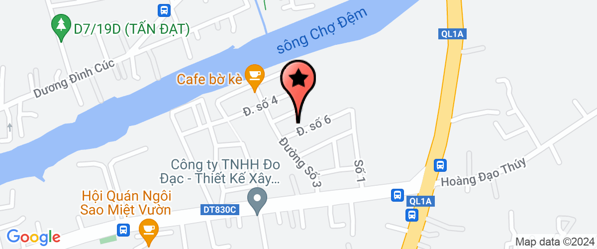 Map go to Tay Nam Direction Company Limited