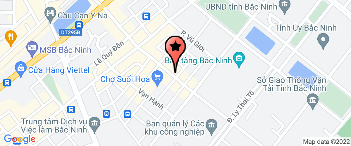 Bản đồ đến Công Ty TNHH Vũ Quang Hb