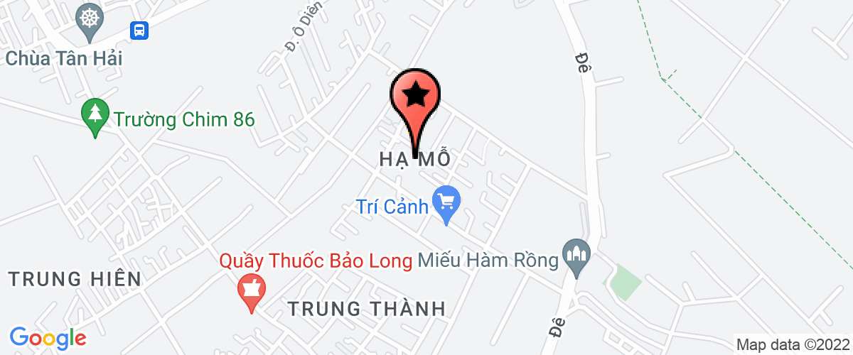 Bản đồ đến Công Ty TNHH TMDV Hồng Dung