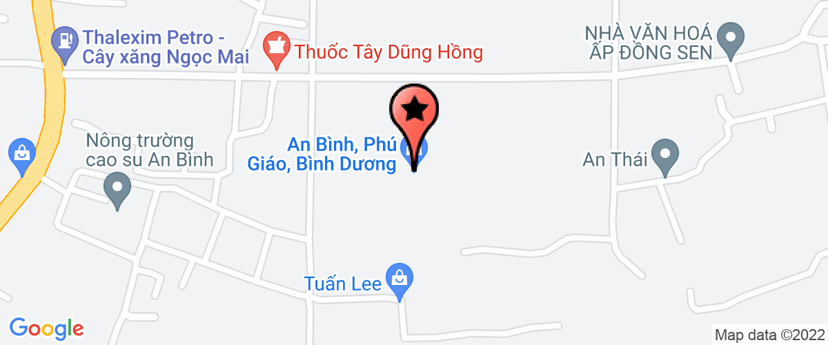 Bản đồ đến Công Ty TNHH SX - TM - DV Hoàng Sâm