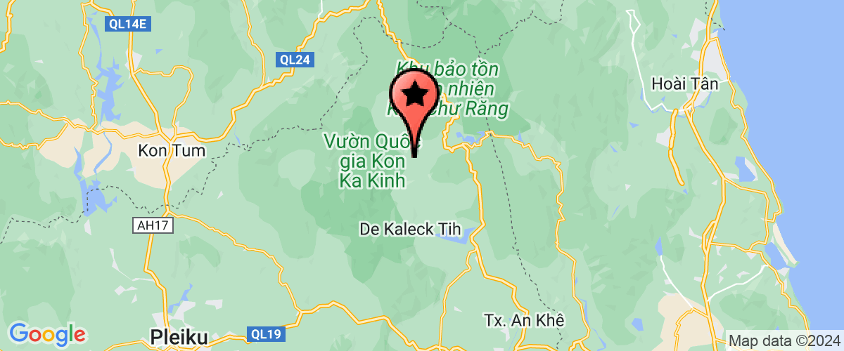 Map go to Tran Van Quy Gia Lai Private Enterprise