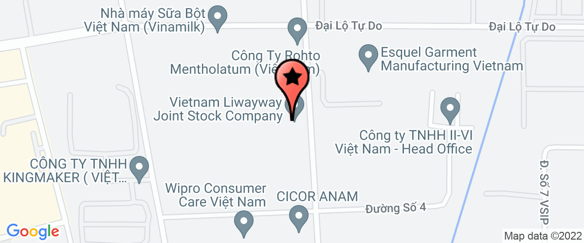 Bản đồ đến Công Ty TNHH Rohto-Mentholatum (Việt Nam)