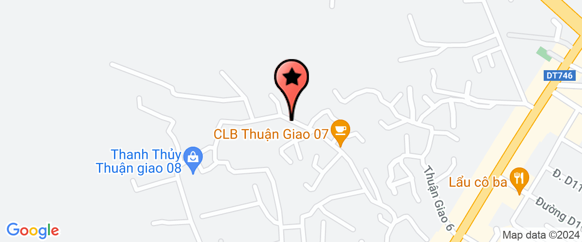 Map go to Thao Ngan Service Trading Construction Transport Company Limited