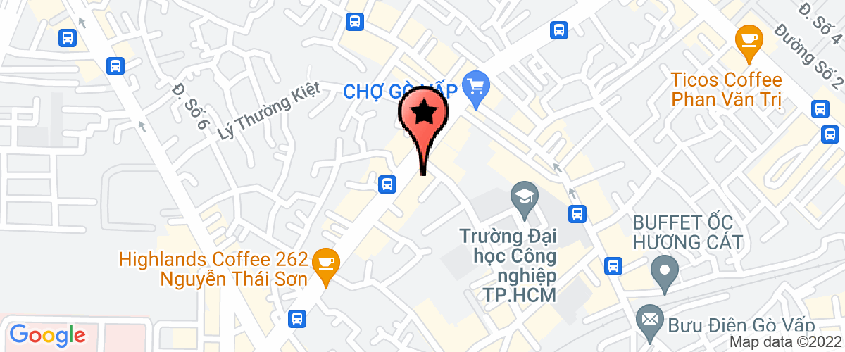 Map go to Viet A Chau Investment Company Limited
