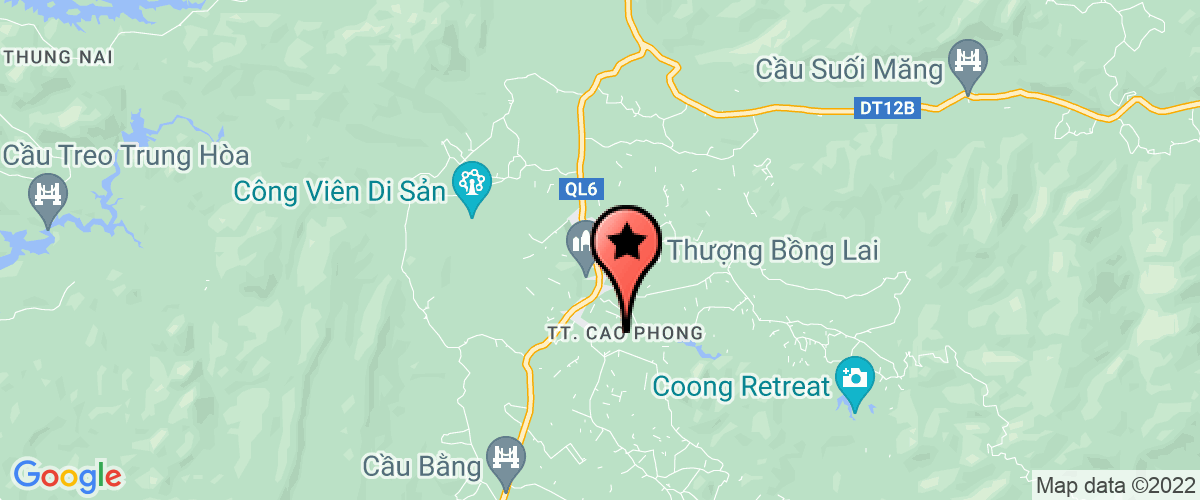 Bản đồ đến Liên Đoàn Lao Động huyện Cao Phong