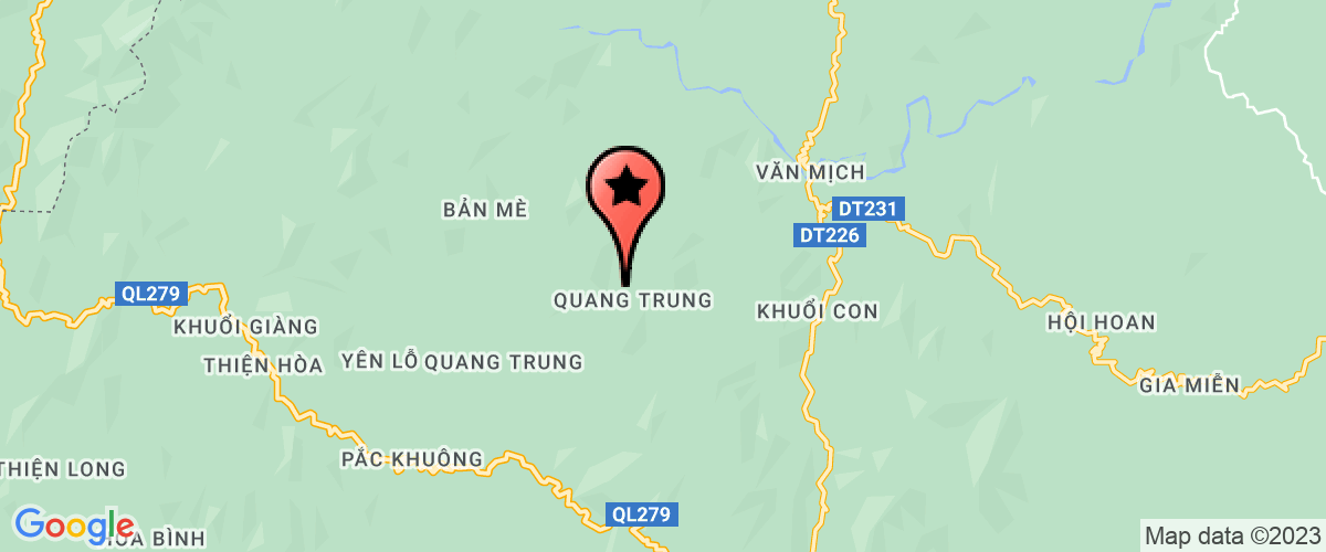 Map go to Truong Quang Trung Nursery