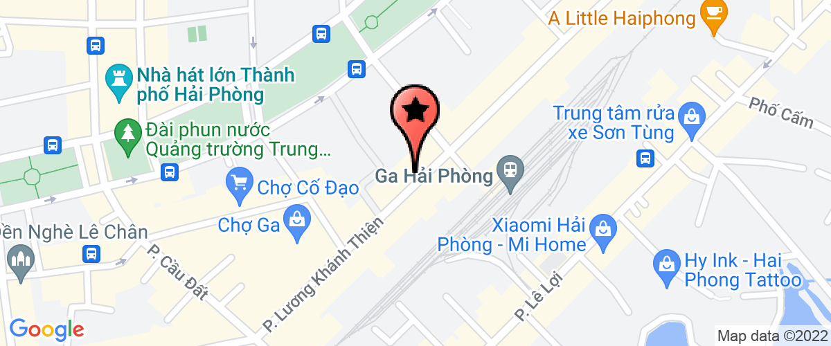 Map go to Gym Bao Ngoc Company Limited