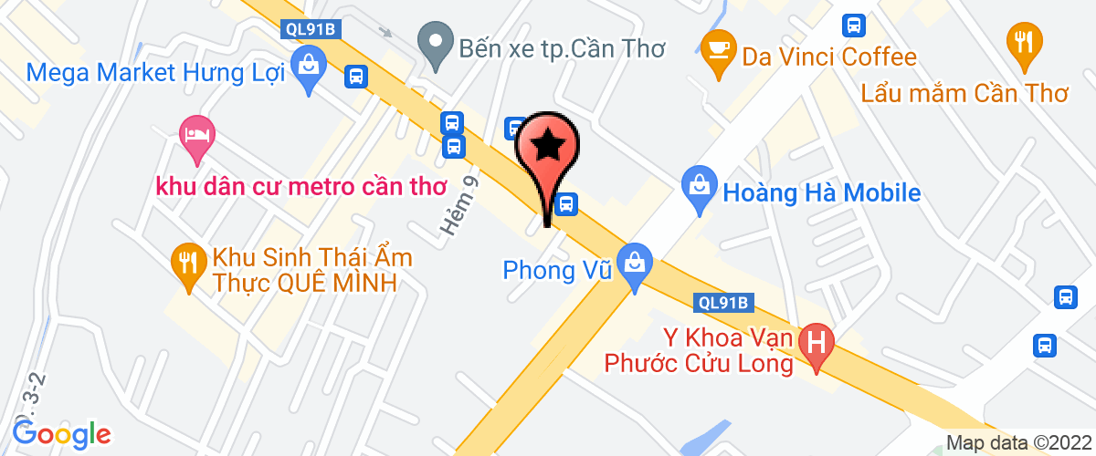 Map go to Nghe Huynh Minh Profession Training Company Limited