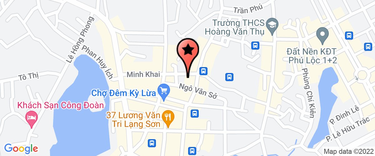 Map go to co phan Loc Ha Company