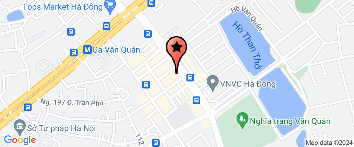 Map go to Nhat Viet Security Service Joint Stock Company