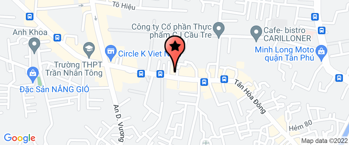 Map go to DV Care Medical Service Trading Company Limited