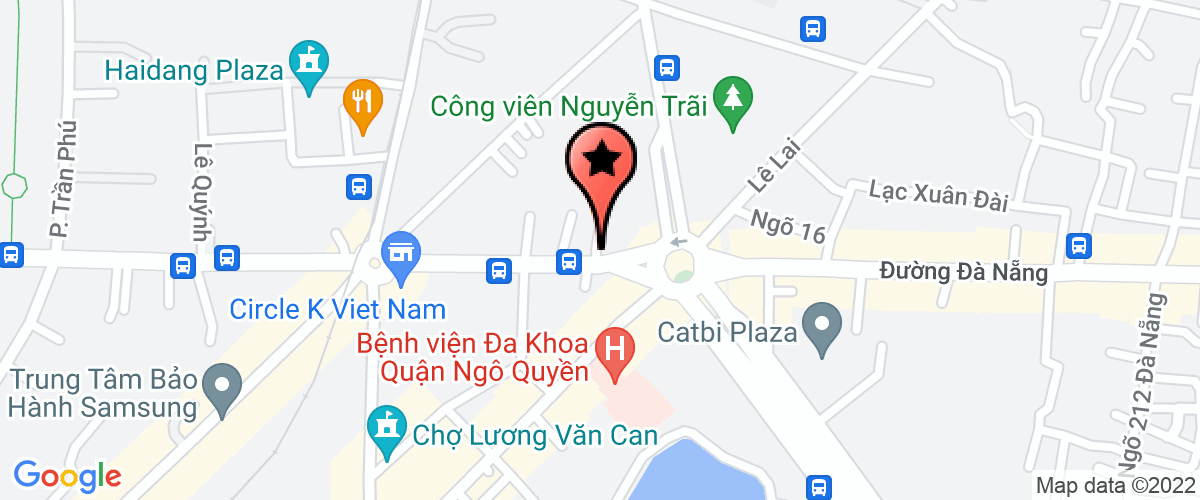 Bản đồ đến Cty cổ phần Quảng Thái