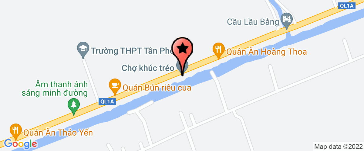 Map go to Duy Tin Seafood Private Enterprise