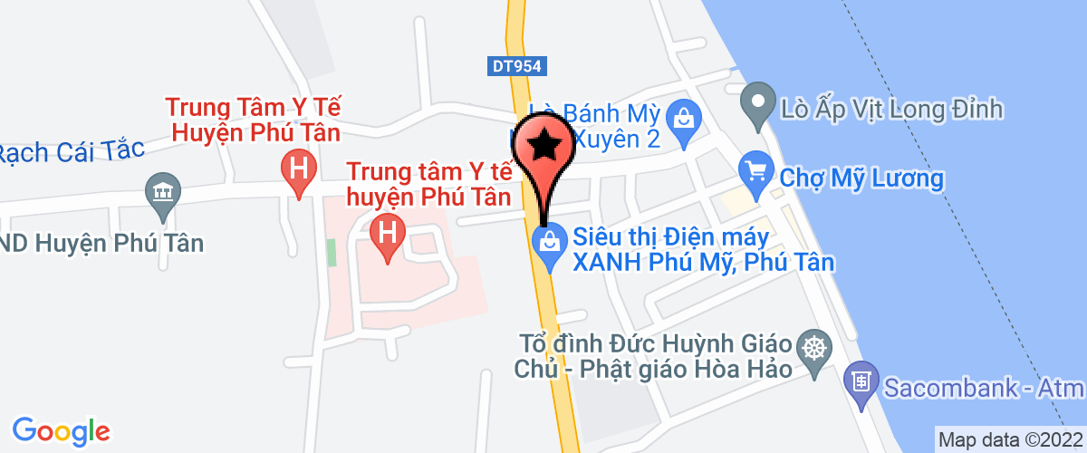 Map go to Hoa Phat Phu Tan Company Limited