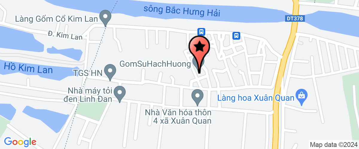 Map go to Anh Viet Travel Joint Stock Company