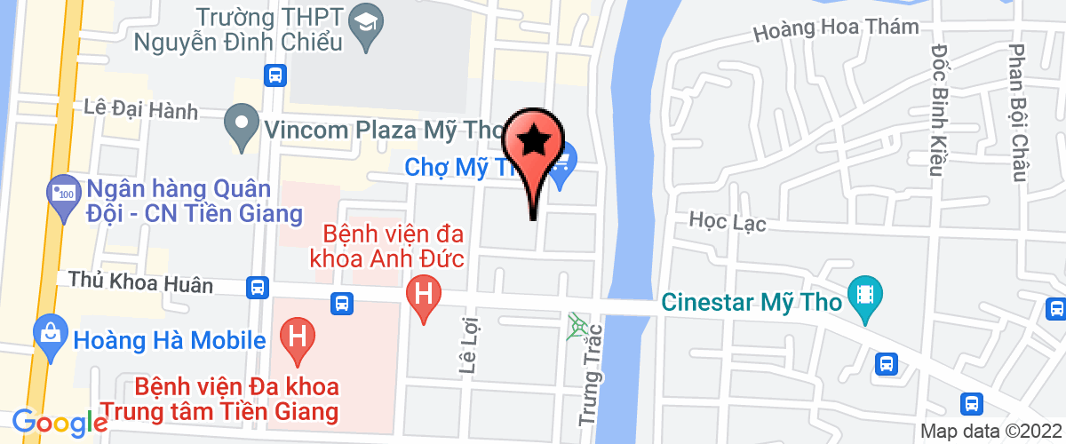 Map go to Phong Kinh te TP My Tho