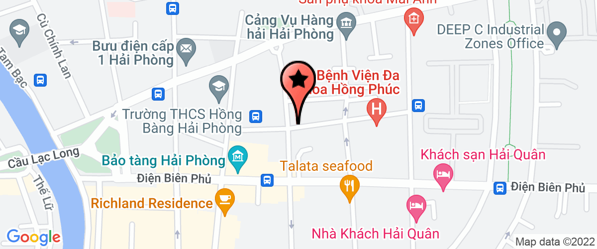 Map go to Doan Dai bieu Quoc hoi Hai Phong