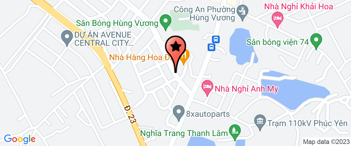 Map go to Branch of Lan An Company Limited