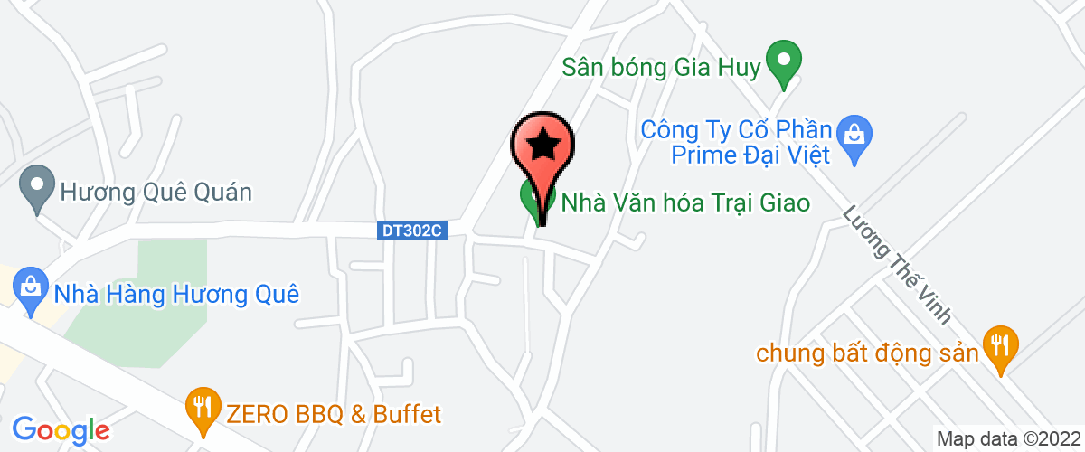 Map go to chan nuoi gia suc gia cam Ha Chung Co-operative
