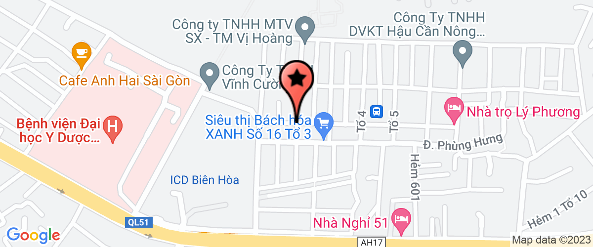 Bản đồ đến Công Ty TNHH Thương Mại Dịch Vụ Sản Xuất Thiên Đức - Zeco