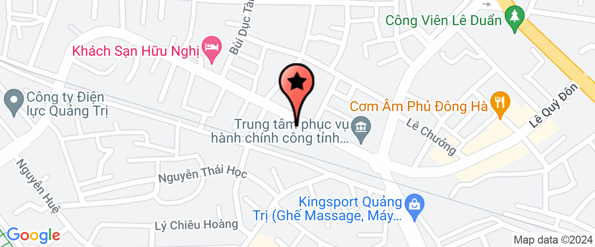 Map go to Quang Anh Quang Tri Joint Stock Company