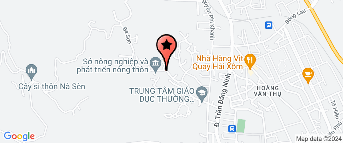 Map go to Lang Son Hung Long Trading and Production Company Limited