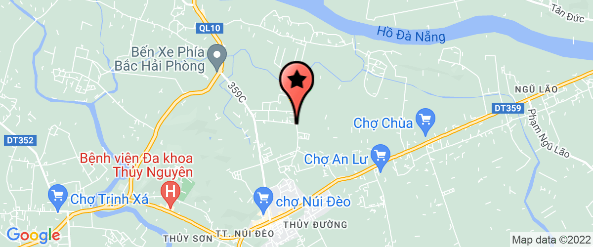 Map go to Nhan Duc Import Export Joint Stock Company
