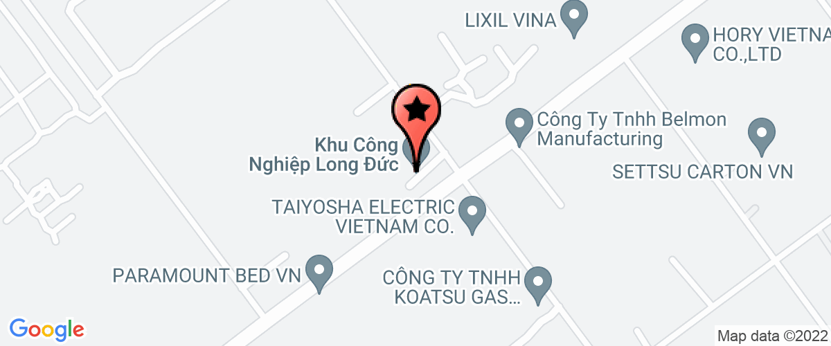 Map go to TAYCA ( VietNam) Company Limited