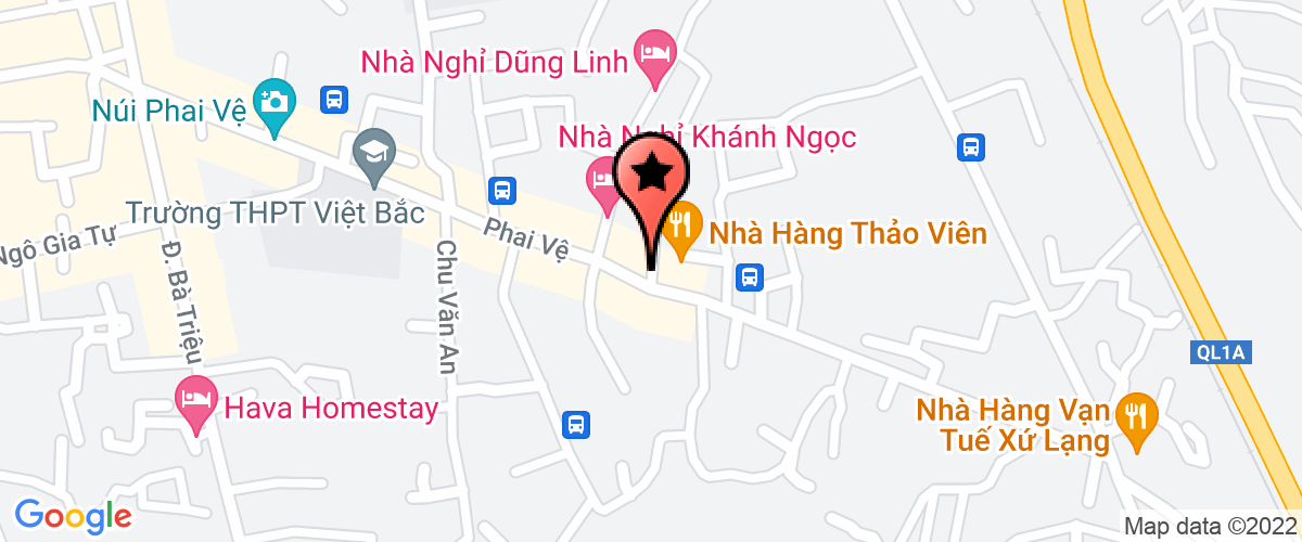 Map go to Thao Vien Company Limited